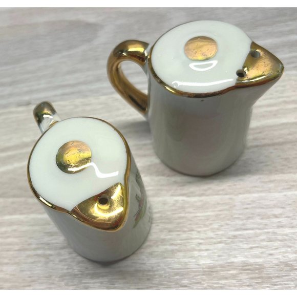 Arizona Salt and Pepper Shaker Set 2" Tall Souvenir Grand Canyon Teapot Style - Picture 10 of 11